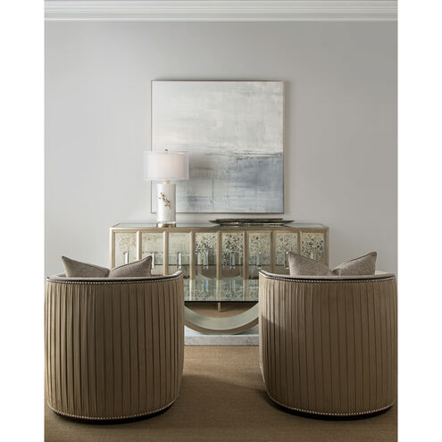 Miroir Pale White and Cream Sideboard
